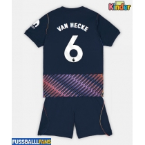 Tottenham Hotspur Jan Paul van Hecke #6 Auswärts Trikotsatz Kinder 2026-27 Kurzarm (+ Kurze Hosen)